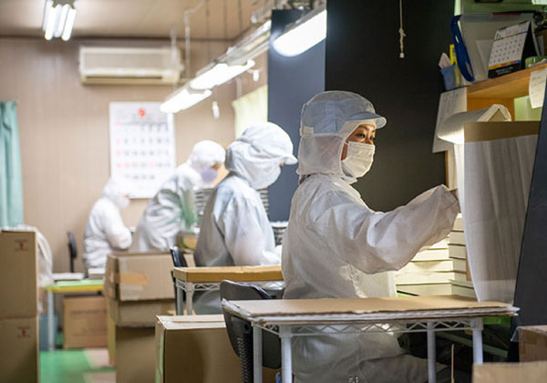 Photo:製造梱包確認