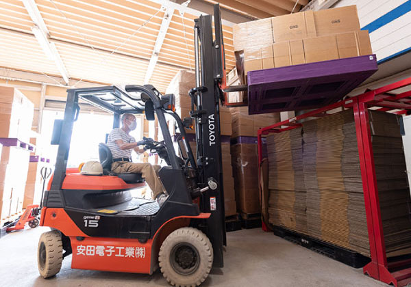 Photo:出荷している